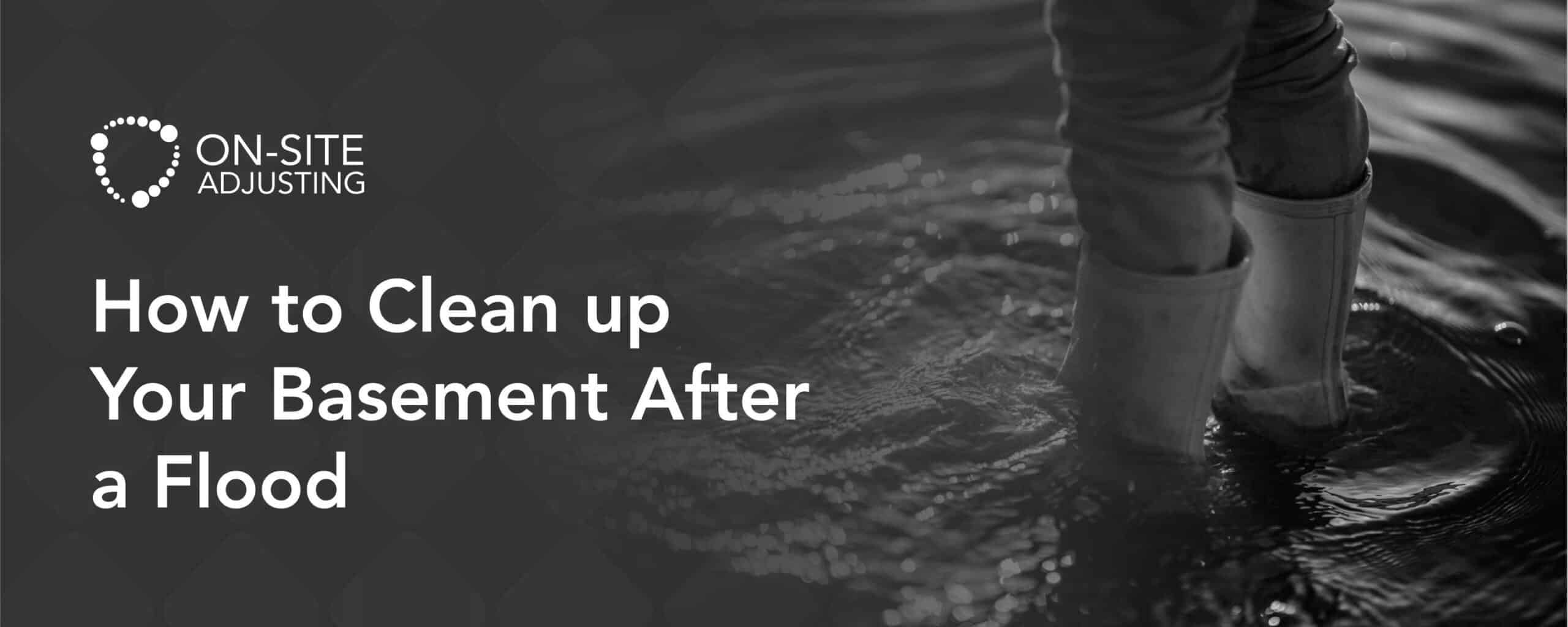 How to Clean up Your Basement After a Flood